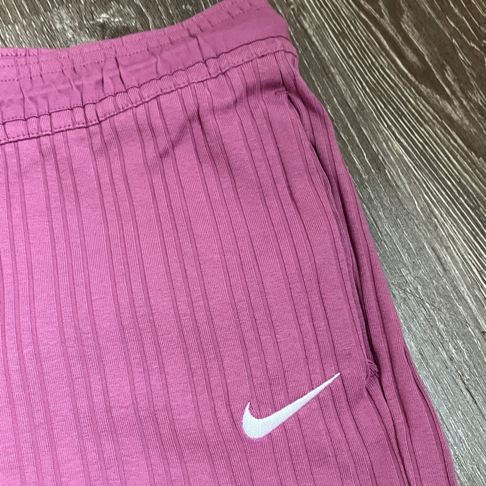Nike Sportswear Ribbed Jersey High-Rise Wide-Leg Pants - Picture 5 of 14